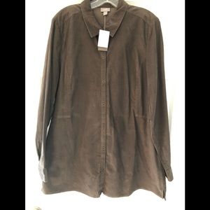 J.Jill corduroy tunic (NWT)